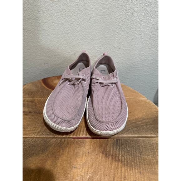 Hey Dude Wendy Halo Women's Sz 7 Light Pink Slip On Comfort Casual Loafer - Picture 2 of 8